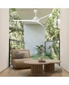 BRISA MINI * Ventilador IP44 BLANCO LED 20W-2700K-5000K